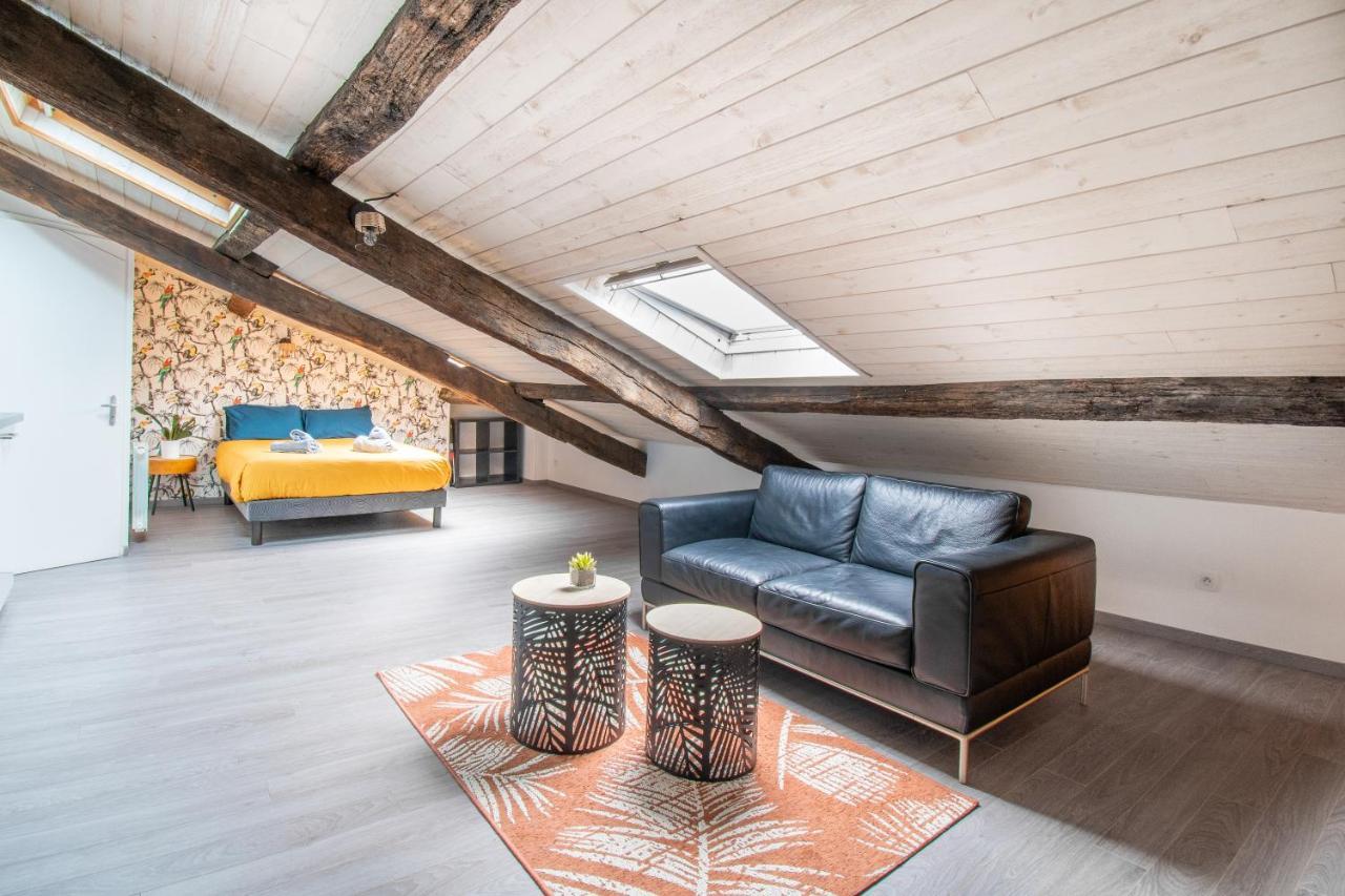 T3 Duplex De Charme Au Coeur Du Quartier Historique Lägenhet Nantes Exteriör bild
